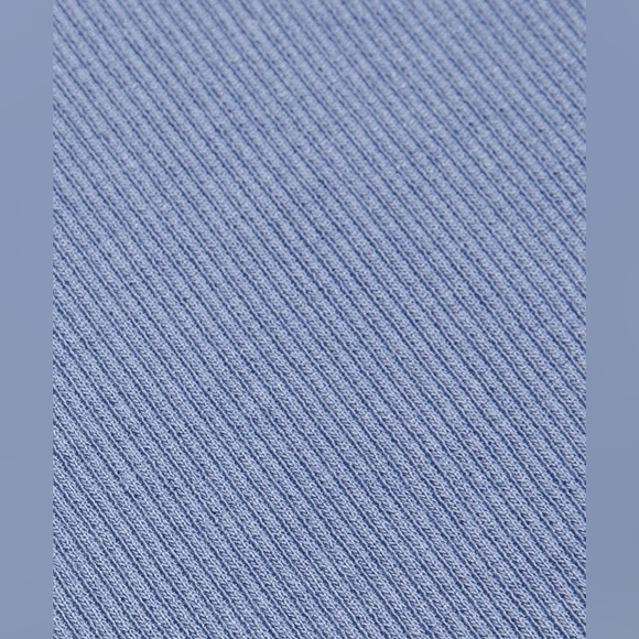 Lululemon Ribbed Cotton Modal Cut-Out Dress | Oasis Blue | 12 - Picture 5 of 6